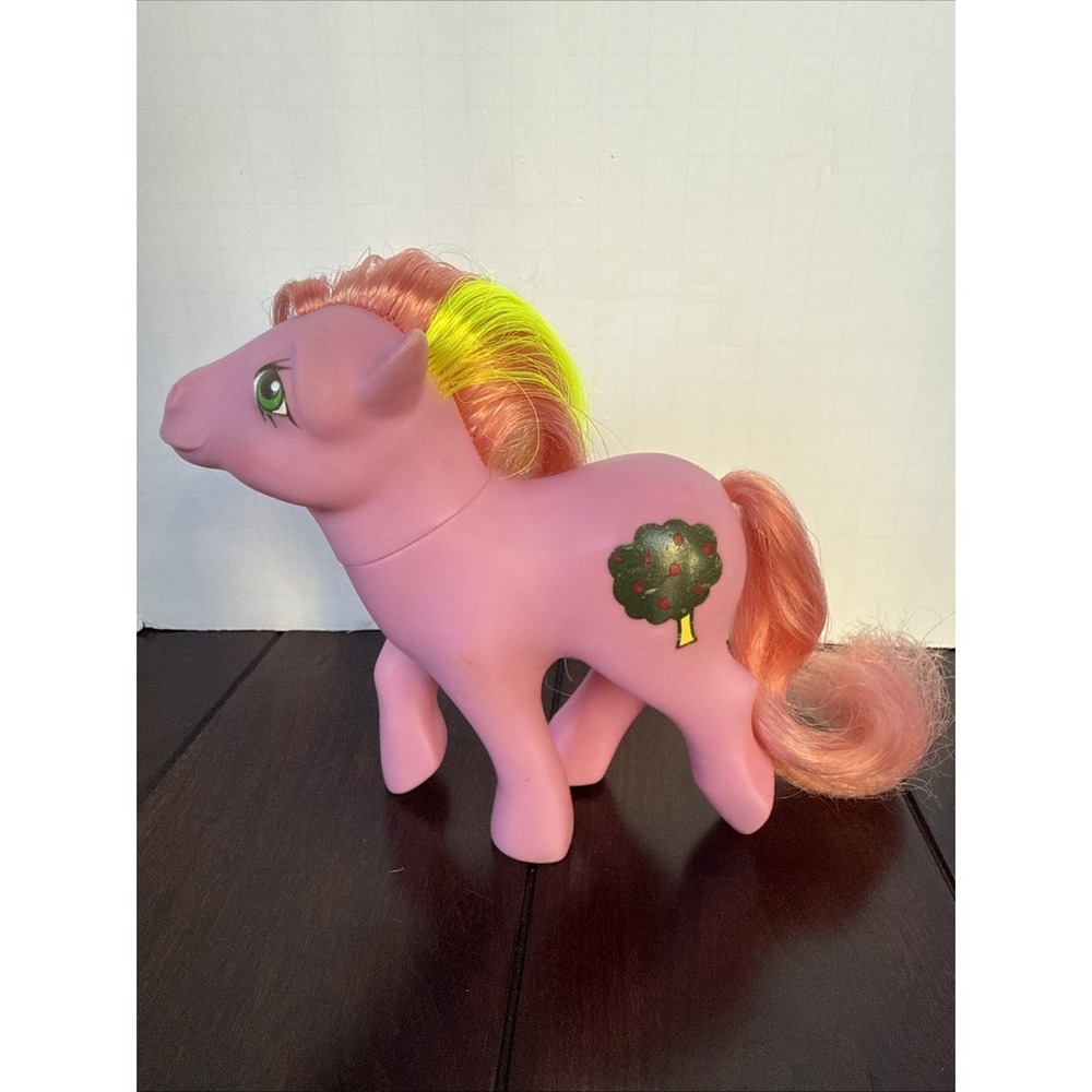 Vintage 1984 My Little Pony G1 MLP Windy Magic Message Tree Pink Pony READ